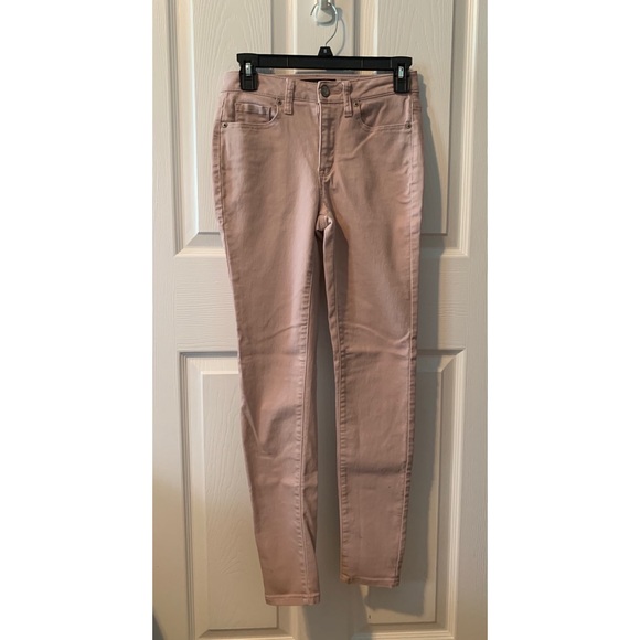 Aeropostale Denim - Aeropostale Light Pink High Waisted Leggings (2r)